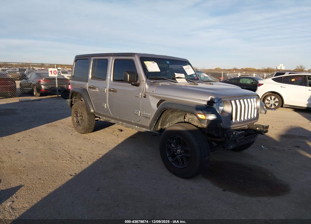 2019 JEEP WRANGLER UNLIMITED SPORT S 4X4 VIN: 1C4HJXDN0KW624072