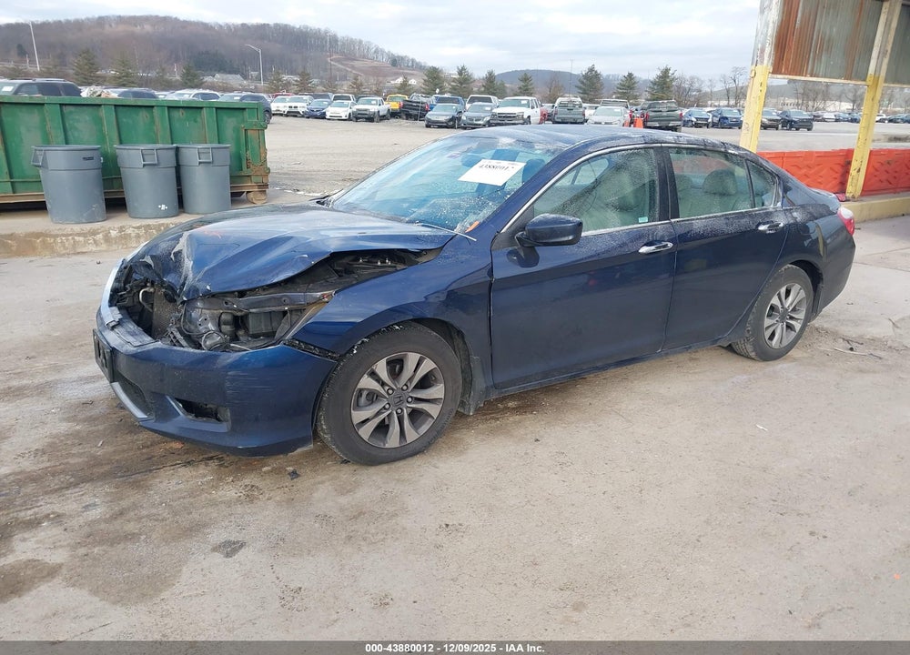 2014 HONDA ACCORD LX VIN: 1HGCR2F37EA301819