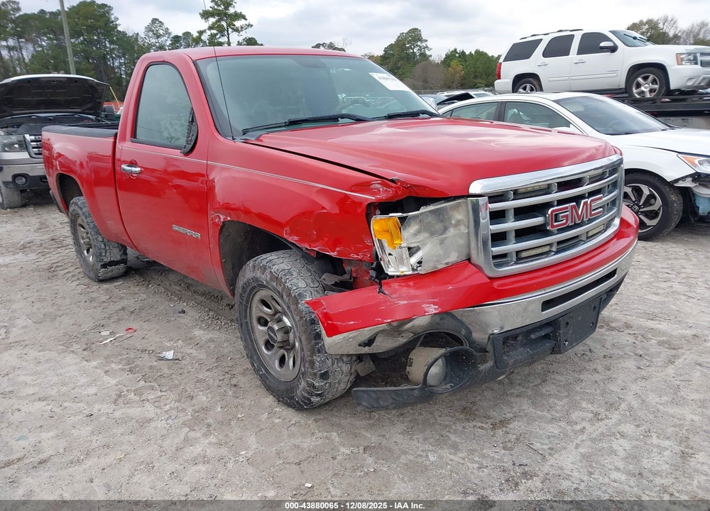 2011 GMC SIERRA 1500 WORK TRUCK VIN: 1GTN1TEX0BZ444519