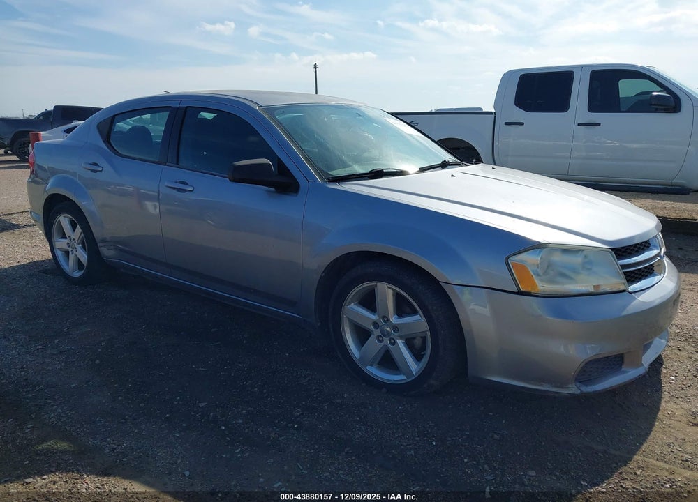 2013 DODGE AVENGER SE VIN: 1C3CDZAB0DN607163