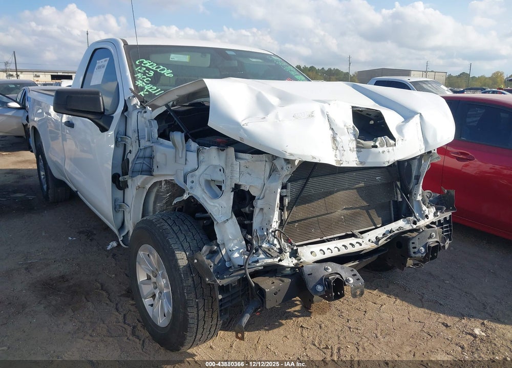 2021 CHEVROLET SILVERADO 1500 2WD  LONG BED WT VIN: 3GCNWAEF4MG354211