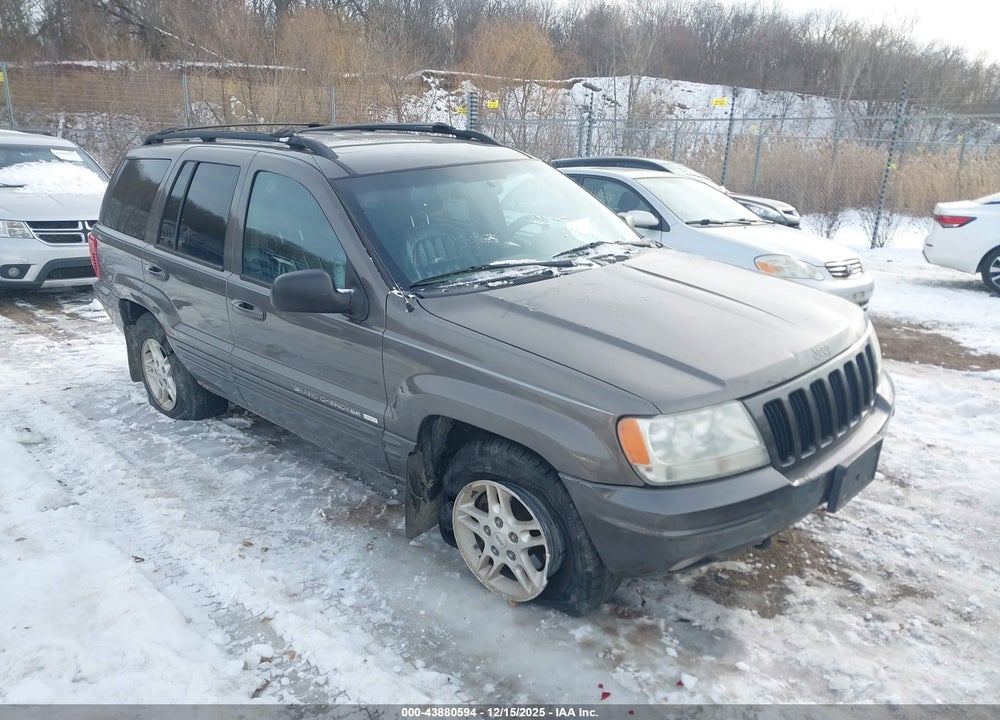 2000 JEEP GRAND CHEROKEE LIMITED VIN: 1J4GW58N7YC163940