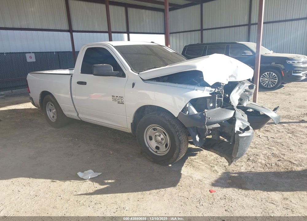 2022 RAM 1500 CLASSIC TRADESMAN  4X2 6'4 BOX VIN: 3C6JR6AG4NG205341