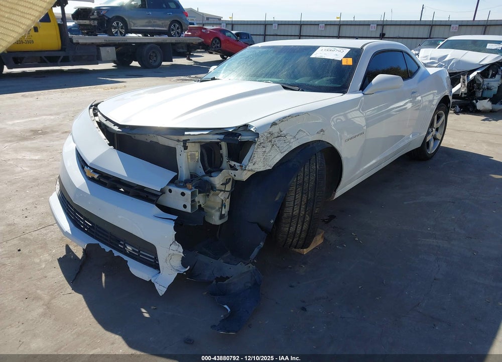 2014 CHEVROLET CAMARO 2LT VIN: 2G1FC1E34E9178865