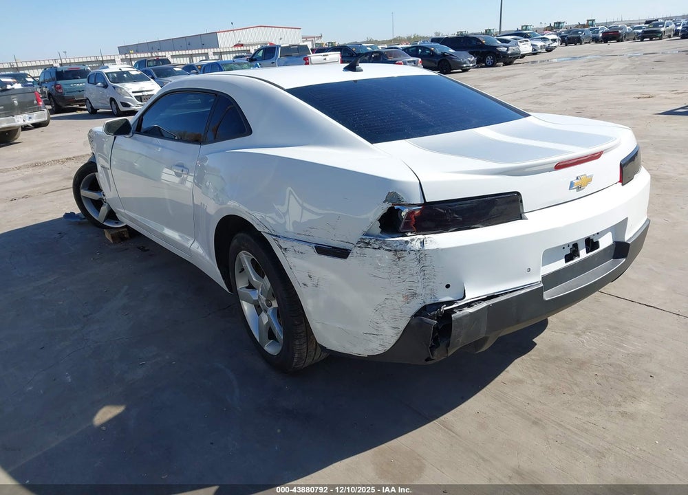 2014 CHEVROLET CAMARO 2LT VIN: 2G1FC1E34E9178865