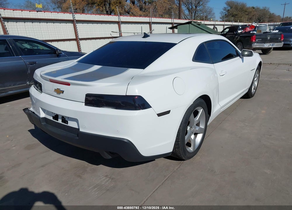 2014 CHEVROLET CAMARO 2LT VIN: 2G1FC1E34E9178865