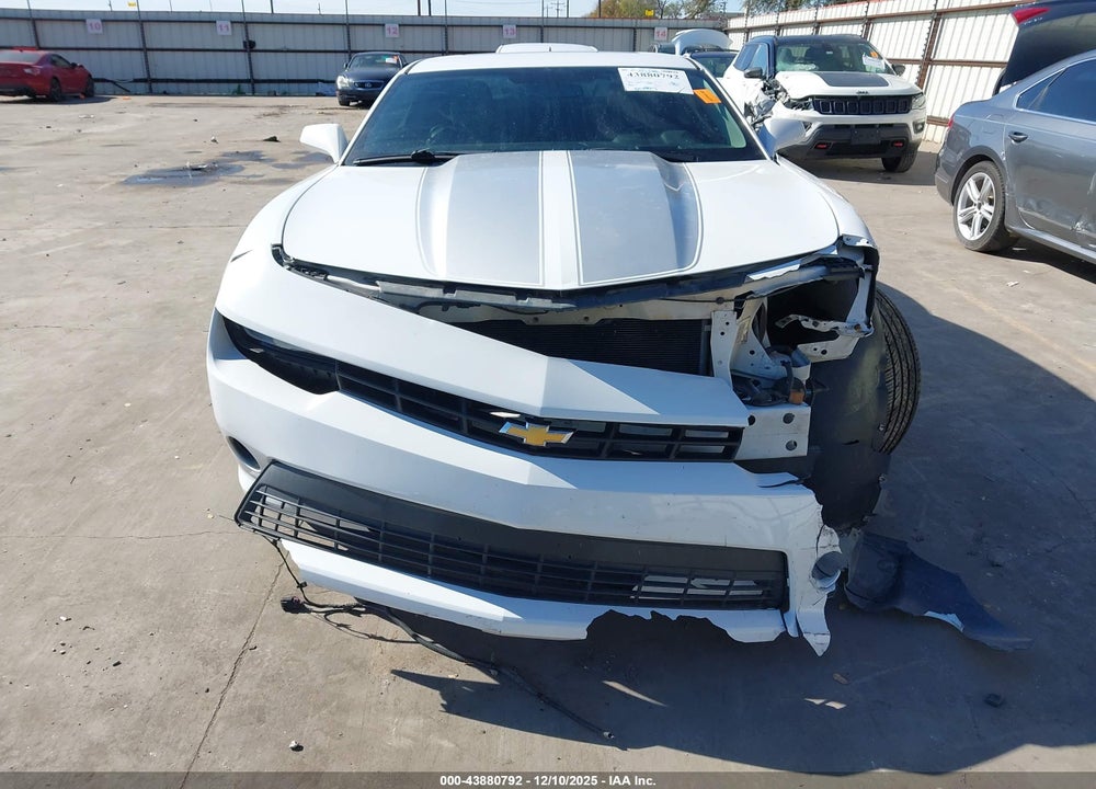 2014 CHEVROLET CAMARO 2LT VIN: 2G1FC1E34E9178865