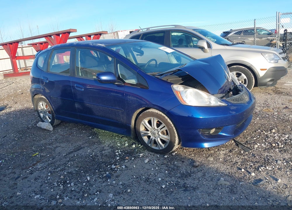 2010 HONDA FIT SPORT VIN: JHMGE8H40AS013535
