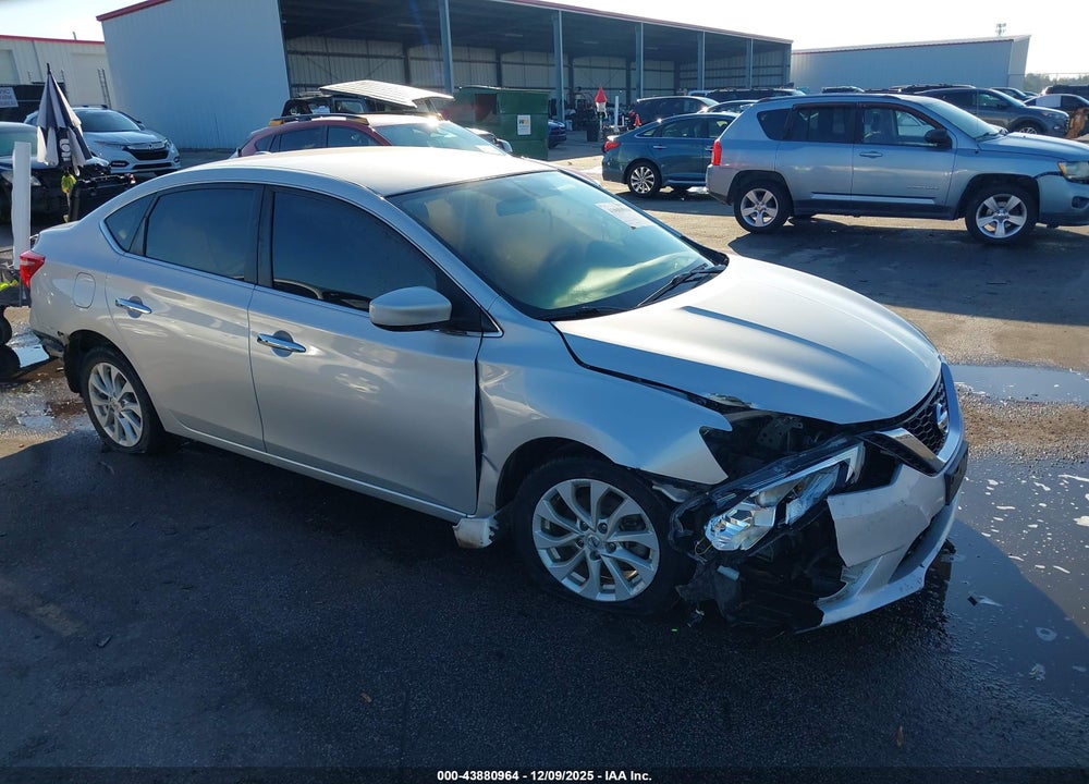 2018 NISSAN SENTRA SV VIN: 3N1AB7AP1JL619524