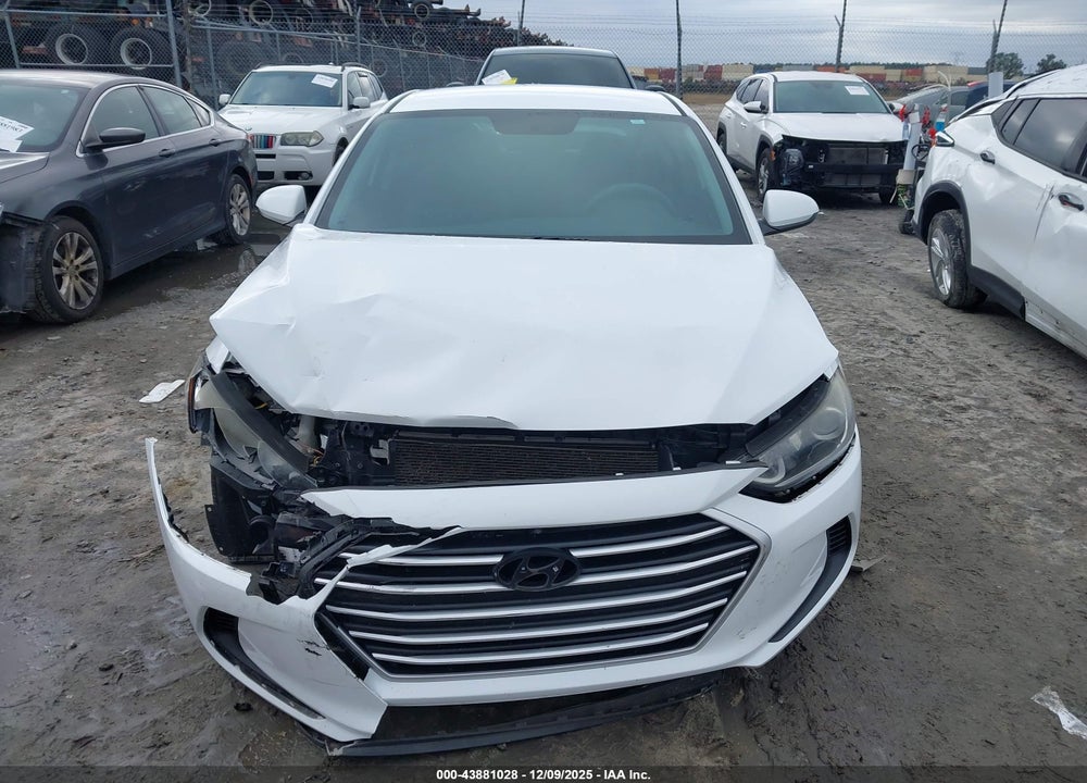2017 HYUNDAI ELANTRA SE VIN: 5NPD84LF9HH188307
