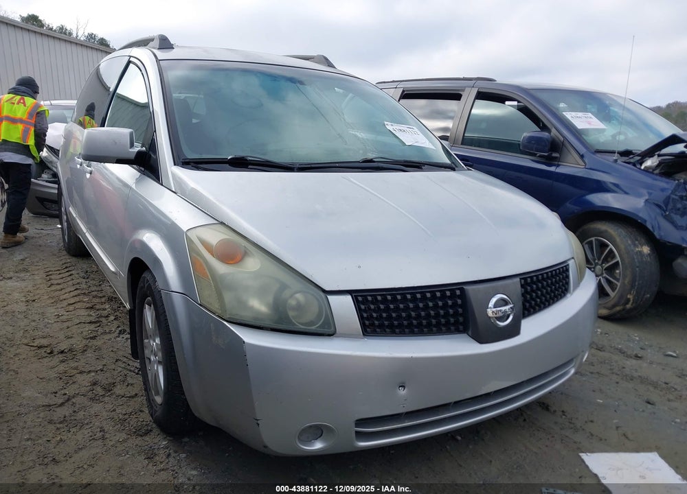 2004 NISSAN QUEST 3.5 SL VIN: 5N1BV28U34N312539