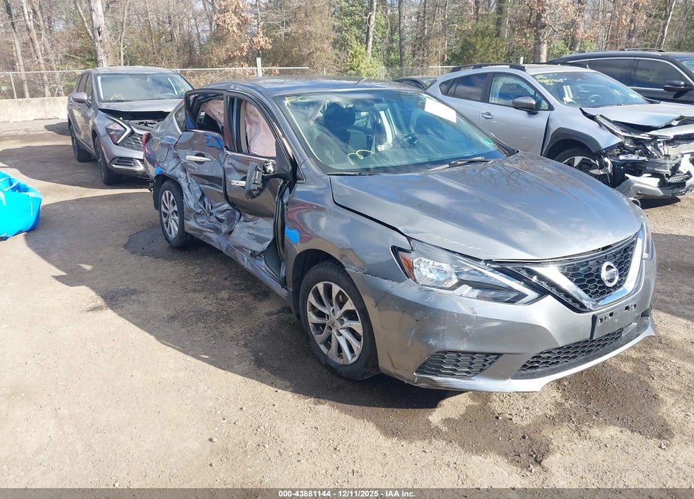 2019 NISSAN SENTRA SV VIN: 3N1AB7AP5KY420416