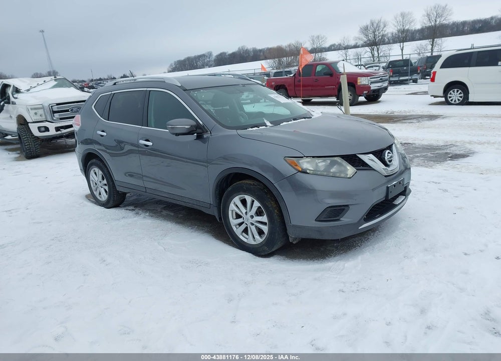 2015 NISSAN ROGUE SV VIN: 5N1AT2MV8FC842536