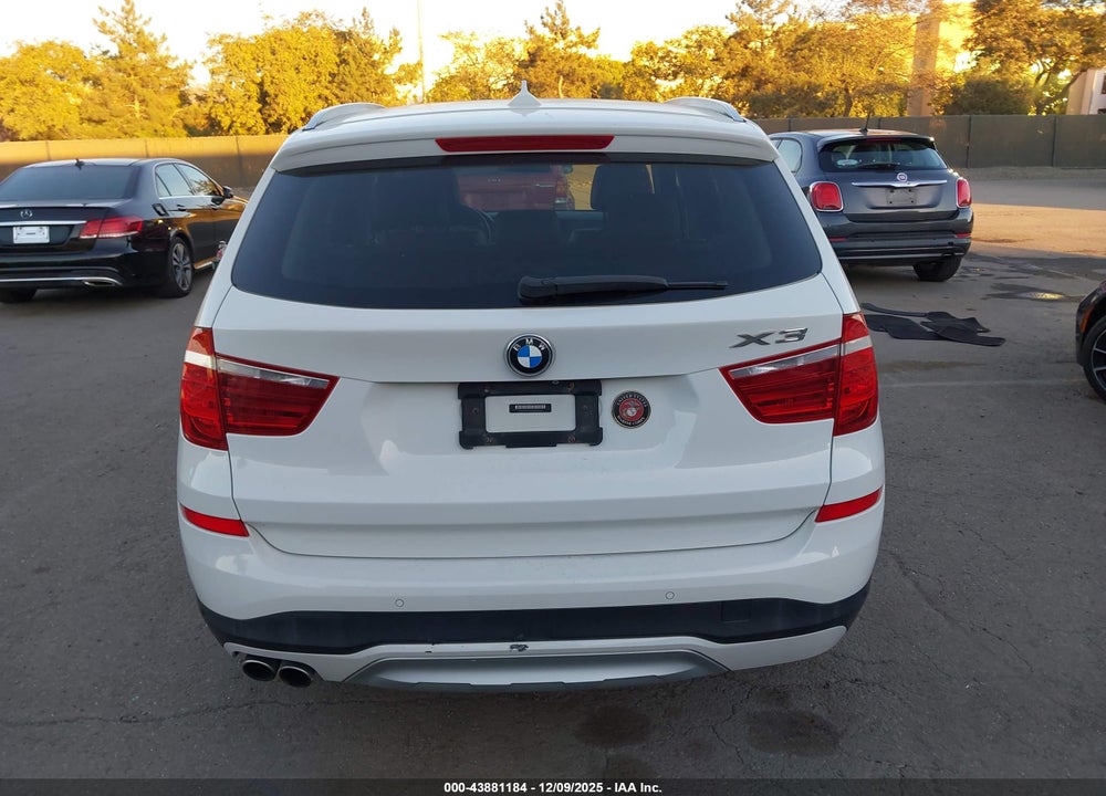2017 BMW X3 XDRIVE28I VIN: 5UXWX9C5XH0T00463