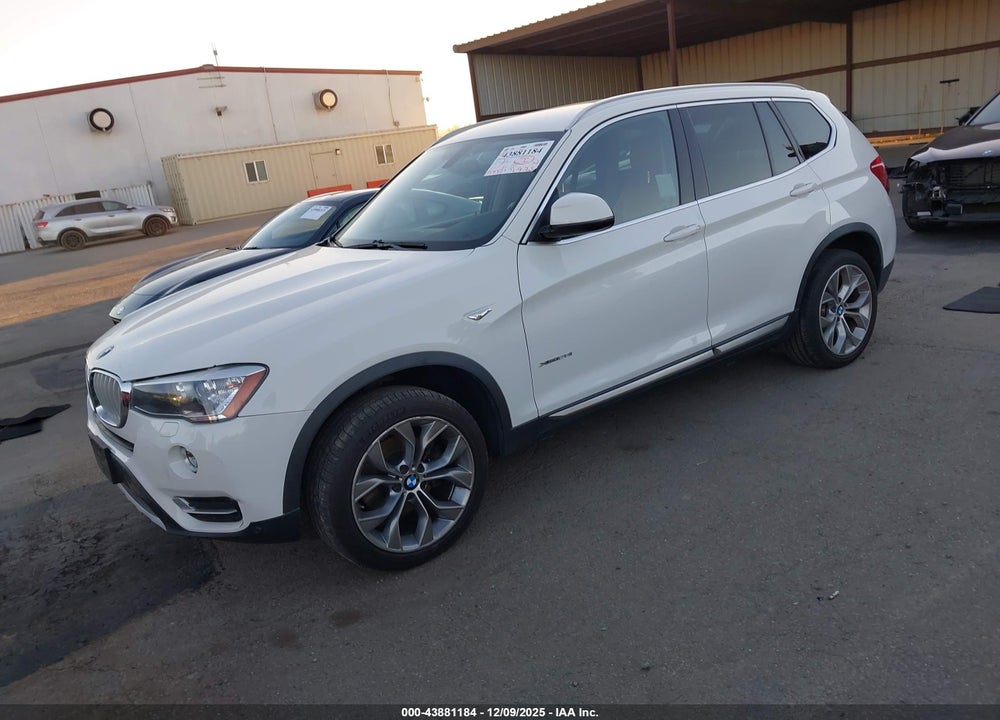 2017 BMW X3 XDRIVE28I VIN: 5UXWX9C5XH0T00463