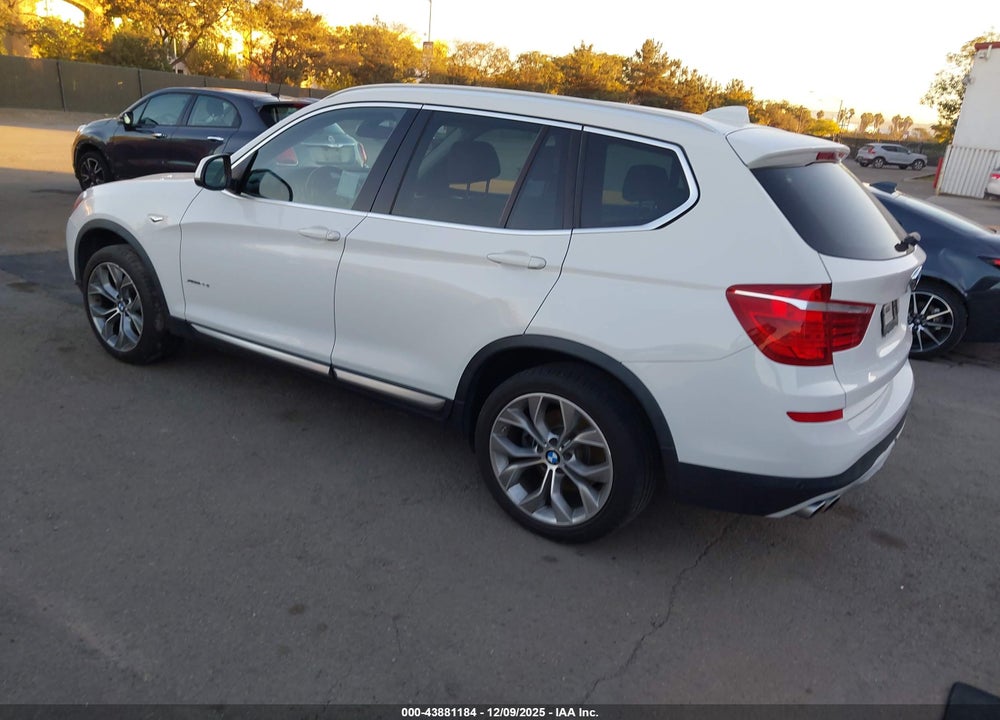 2017 BMW X3 XDRIVE28I VIN: 5UXWX9C5XH0T00463