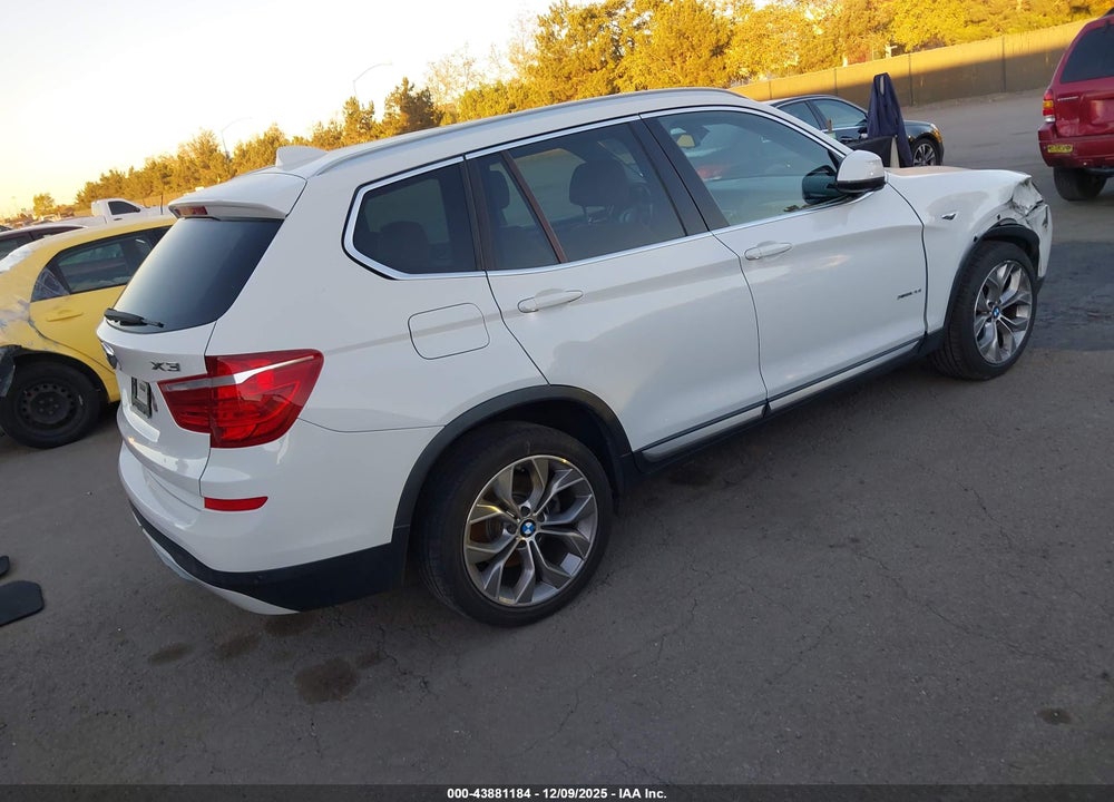 2017 BMW X3 XDRIVE28I VIN: 5UXWX9C5XH0T00463
