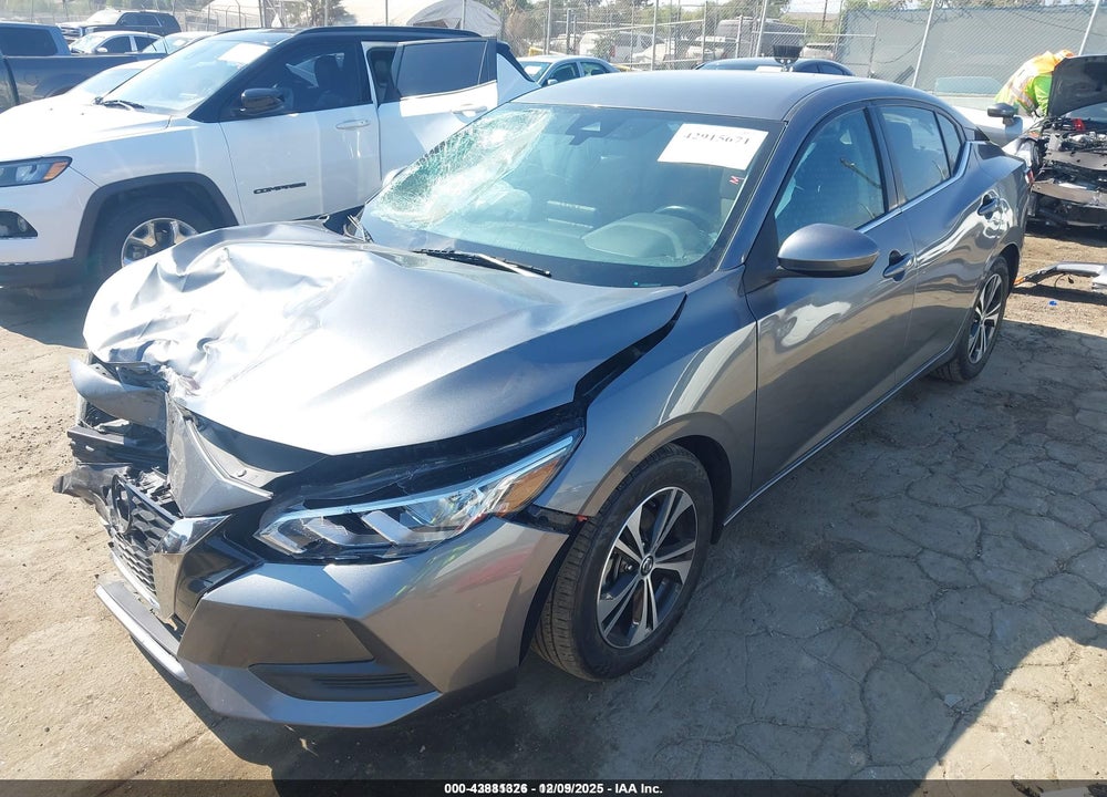 2021 NISSAN SENTRA SV XTRONIC CVT VIN: 3N1AB8CV6MY297147