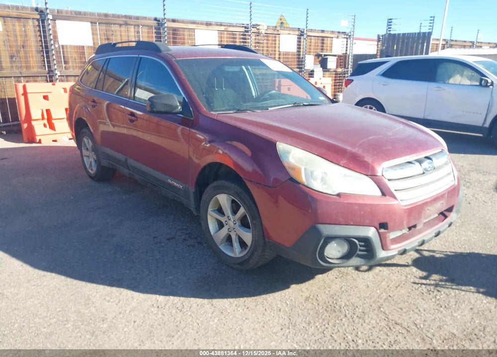 2014 SUBARU OUTBACK 2.5I VIN: 4S4BRCACXE3239341