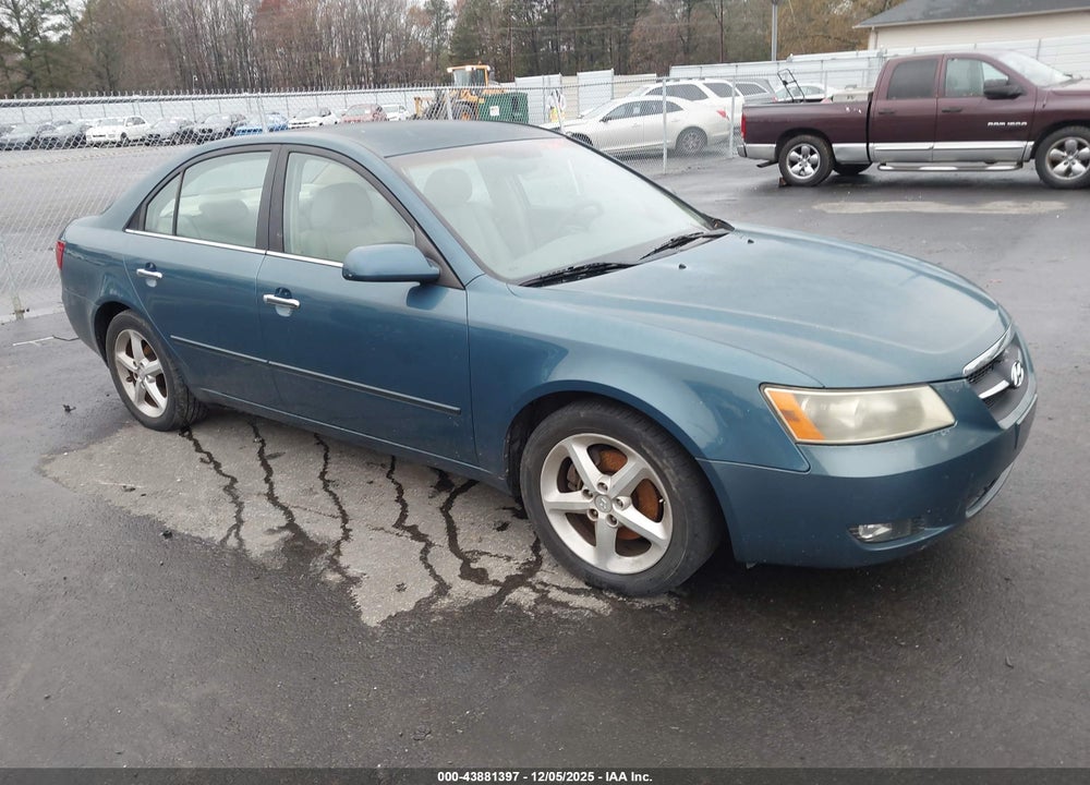 2007 HYUNDAI SONATA LIMITED/SE V6 VIN: 5NPEU46F07H246914