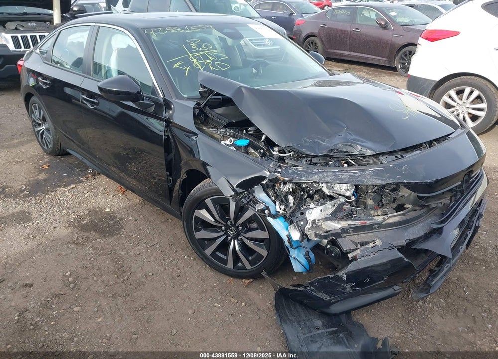 2022 HONDA CIVIC EX VIN: 2HGFE1F76NH324564
