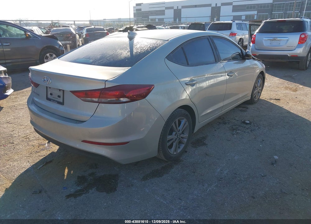 2017 HYUNDAI ELANTRA SE VIN: KMHD84LF6HU060933