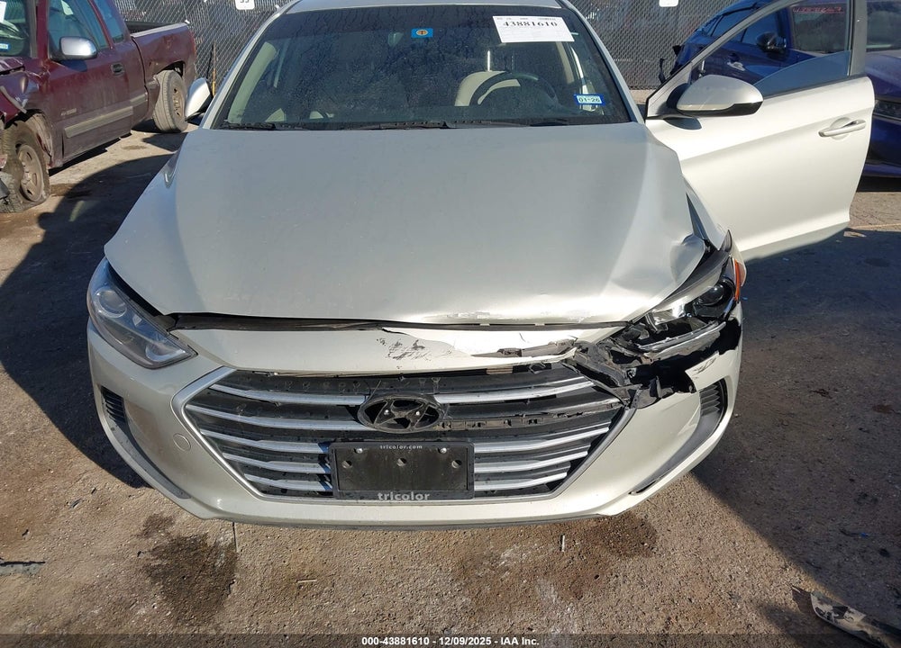 2017 HYUNDAI ELANTRA SE VIN: KMHD84LF6HU060933