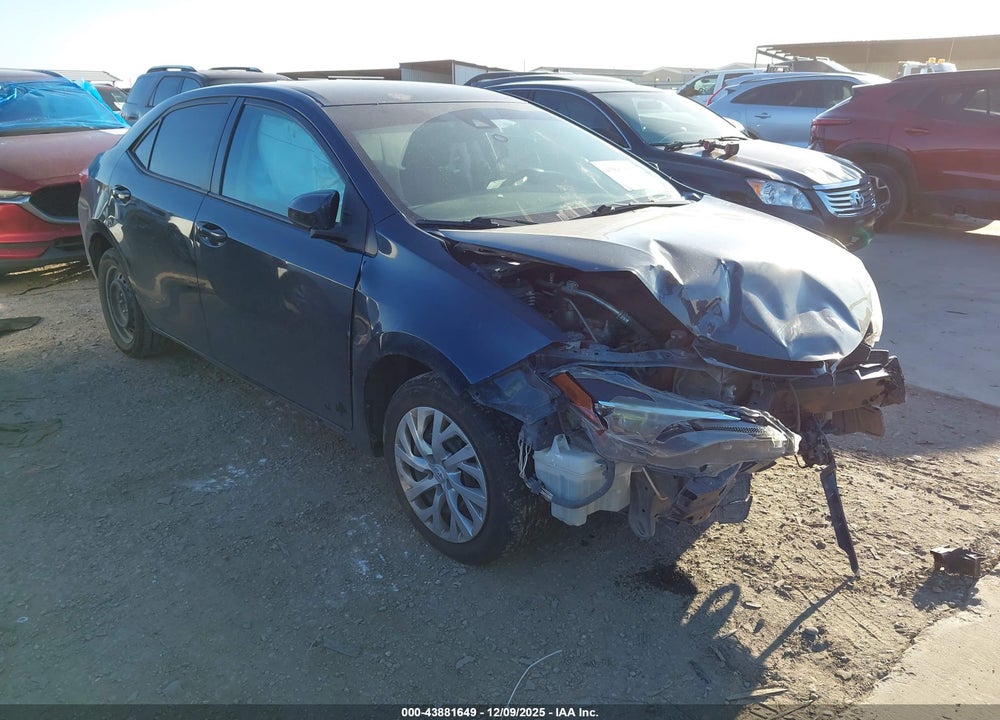 2017 TOYOTA COROLLA LE VIN: 5YFBURHE5HP724804