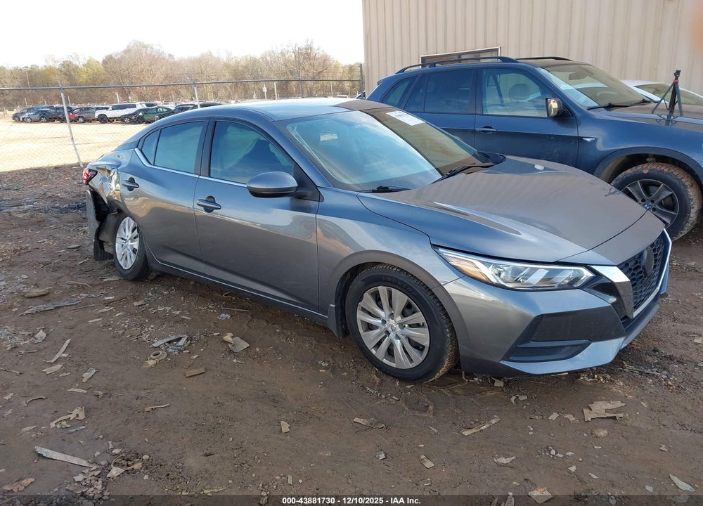 2022 NISSAN SENTRA S XTRONIC CVT VIN: 3N1AB8BV7NY279923