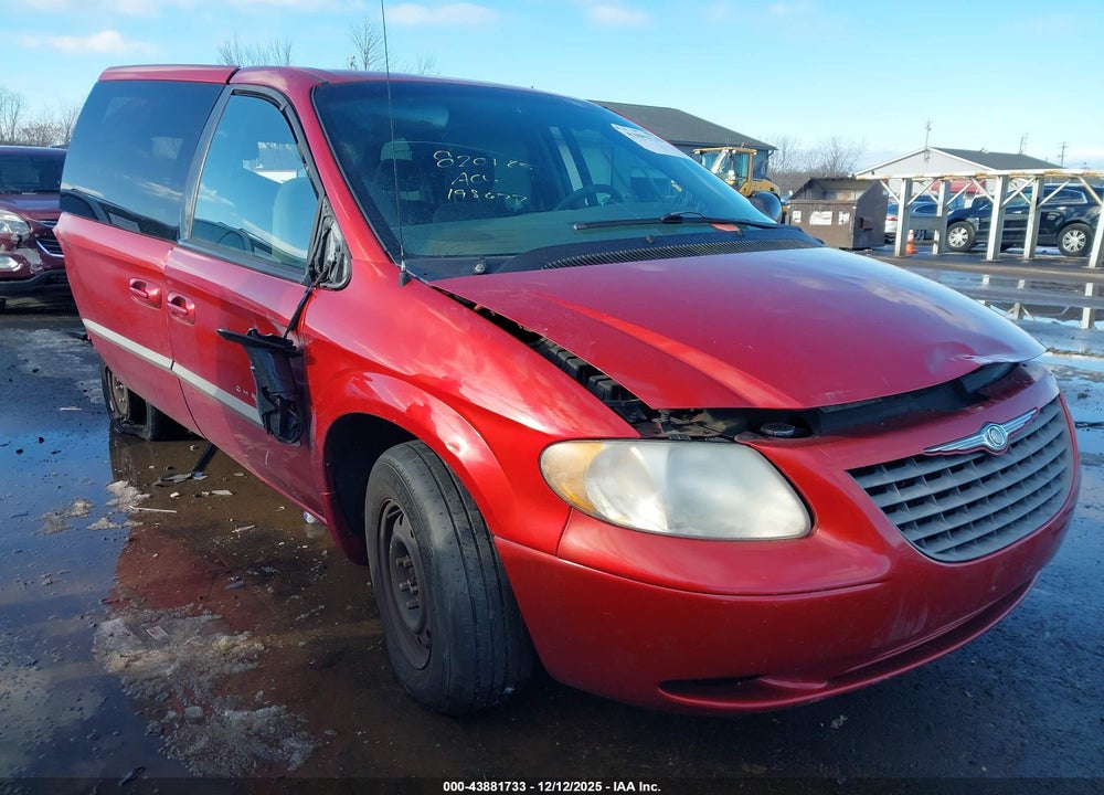 2001 CHRYSLER VOYAGER LX VIN: 1C4GJ453X1B198677