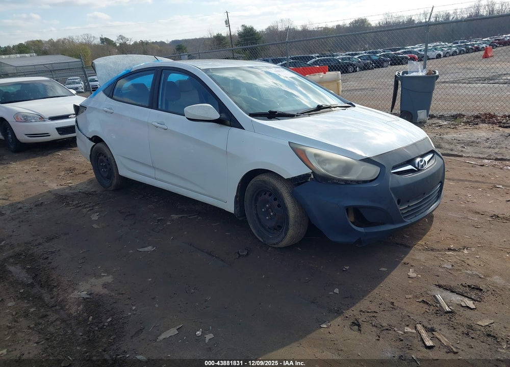 2012 HYUNDAI ACCENT GLS VIN: KMHCT4AE1CU259868