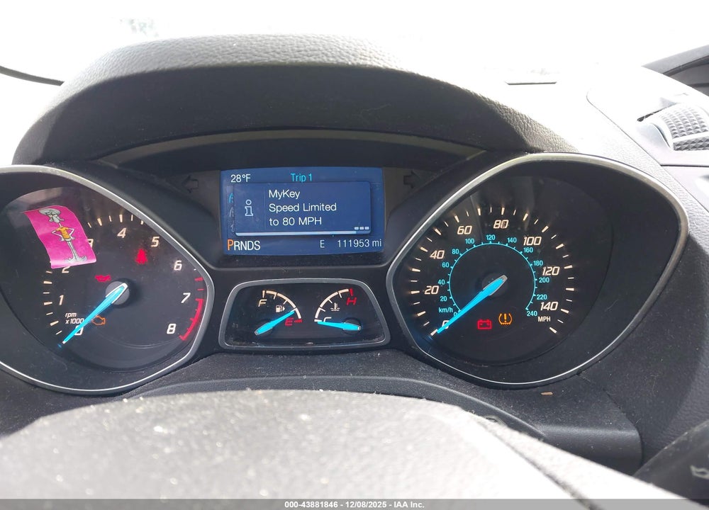 2014 FORD ESCAPE SE VIN: 1FMCU0GX8EUD15144