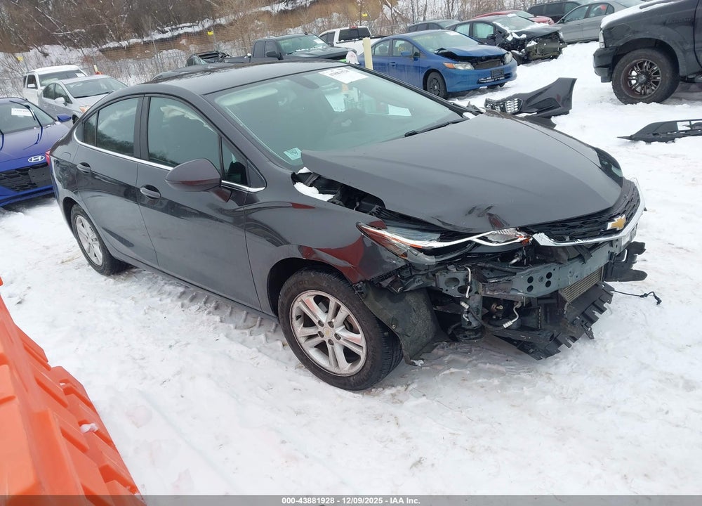 2017 CHEVROLET CRUZE LT AUTO VIN: 1G1BE5SM3H7221689