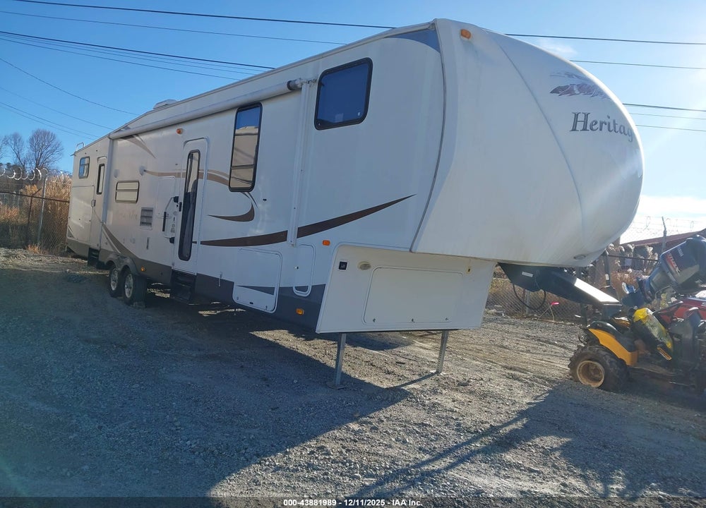 2012 FOREST RIVER WILDWOOD HERITAGE GLEN VIN: 4X4FWBL25CU003744