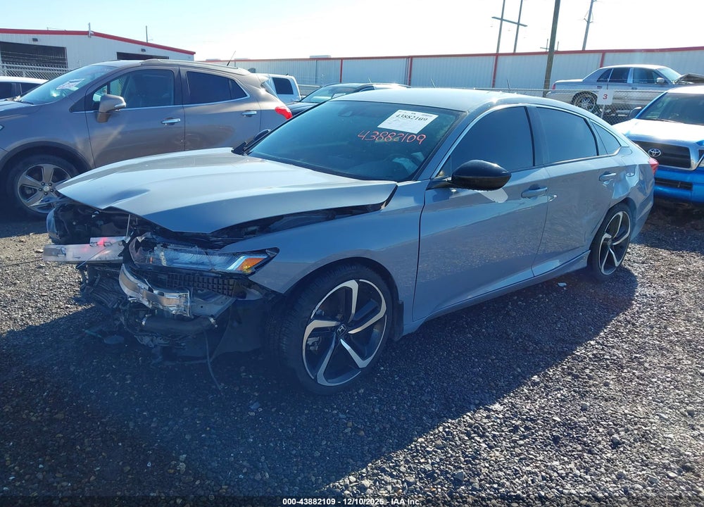 2022 HONDA ACCORD SPORT VIN: 1HGCV1F38NA021302