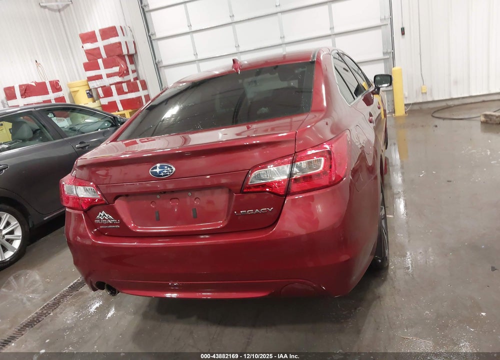 2016 SUBARU LEGACY 2.5I LIMITED VIN: 4S3BNBN67G3053208