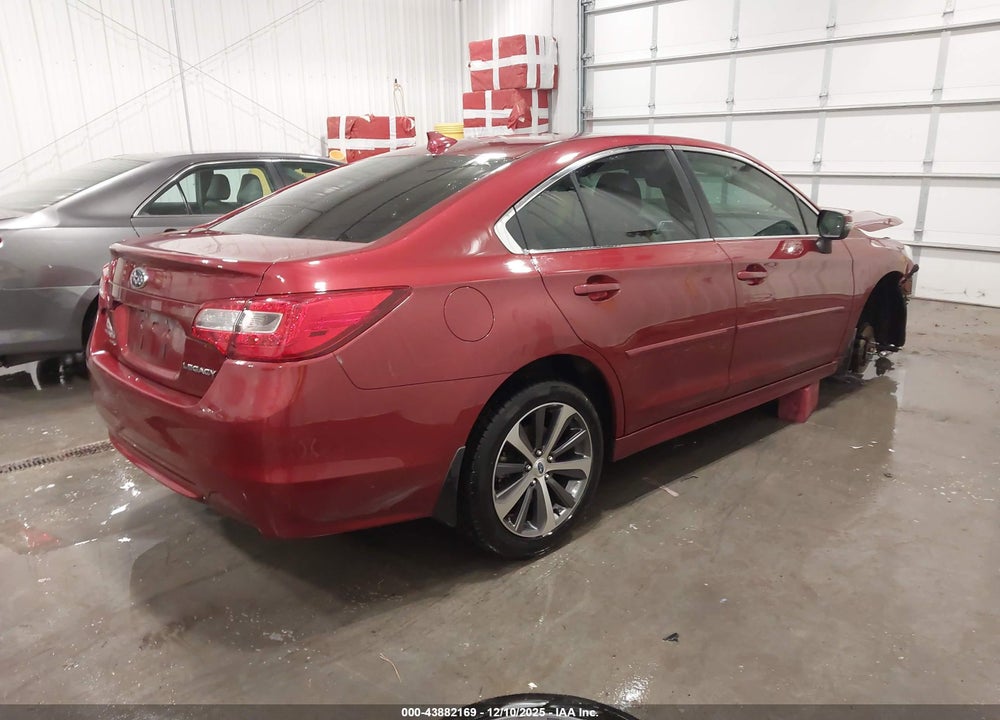 2016 SUBARU LEGACY 2.5I LIMITED VIN: 4S3BNBN67G3053208
