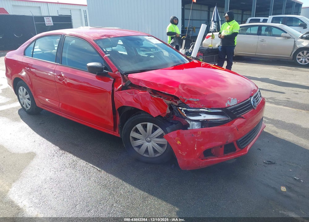 2014 VOLKSWAGEN JETTA 2.0L S VIN: 3VW2K7AJ1EM312588