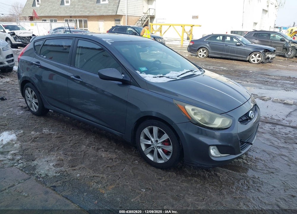 2012 HYUNDAI ACCENT SE VIN: KMHCU5AE0CU004650