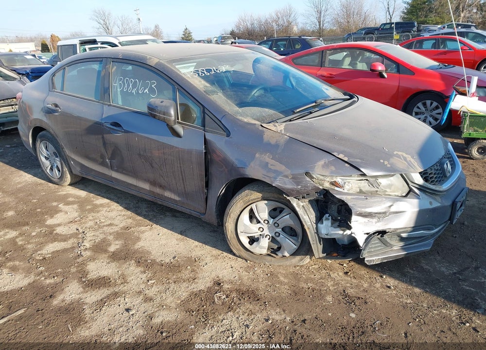 2015 HONDA CIVIC LX VIN: 19XFB2F54FE104381