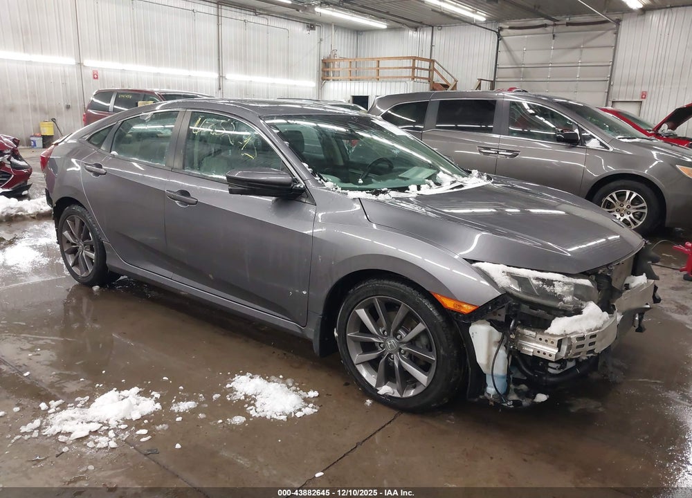 2019 HONDA CIVIC EX VIN: 19XFC1F38KE003439