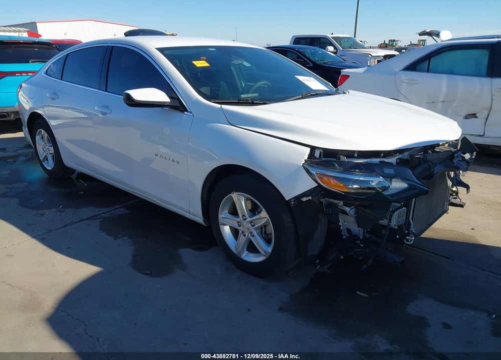 2021 CHEVROLET MALIBU FWD LS VIN: 1G1ZB5ST8MF088426