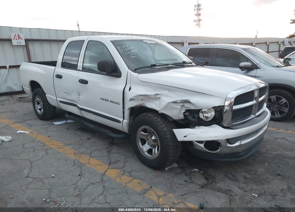 2003 DODGE RAM 1500 ST/SLT VIN: 1D7HA18N63S231604
