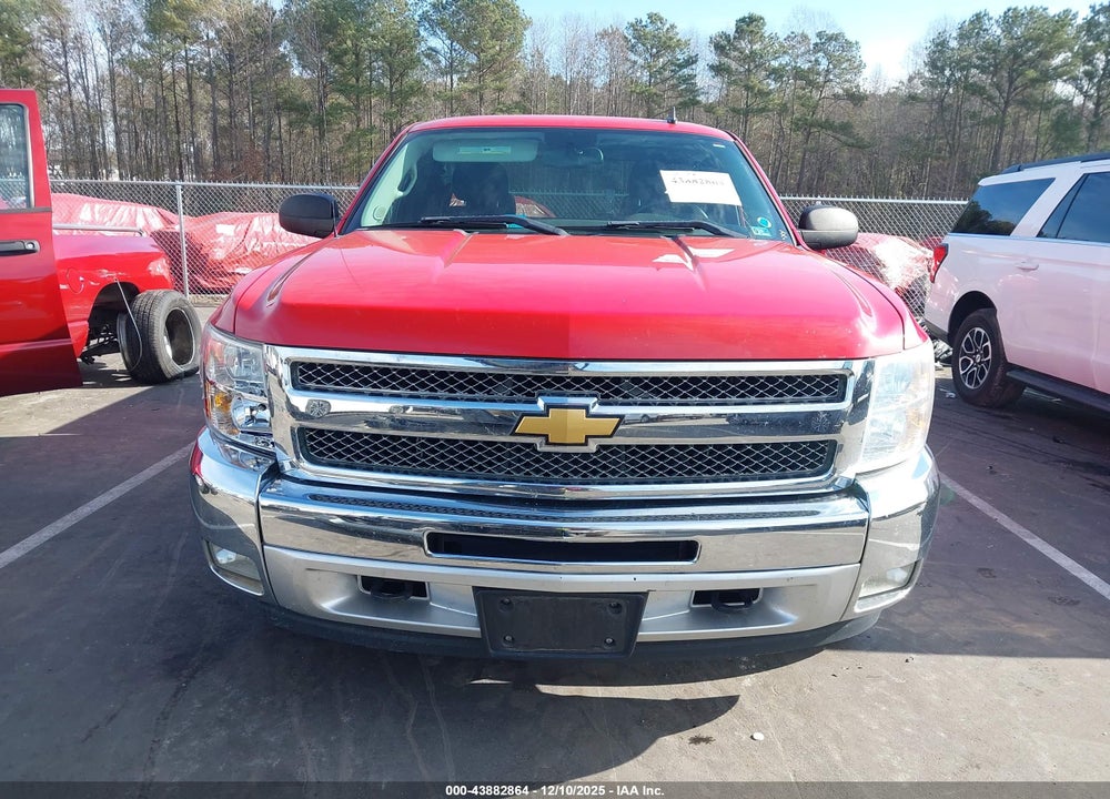 2012 CHEVROLET SILVERADO 1500 LT VIN: 1GCRKSE72CZ259107