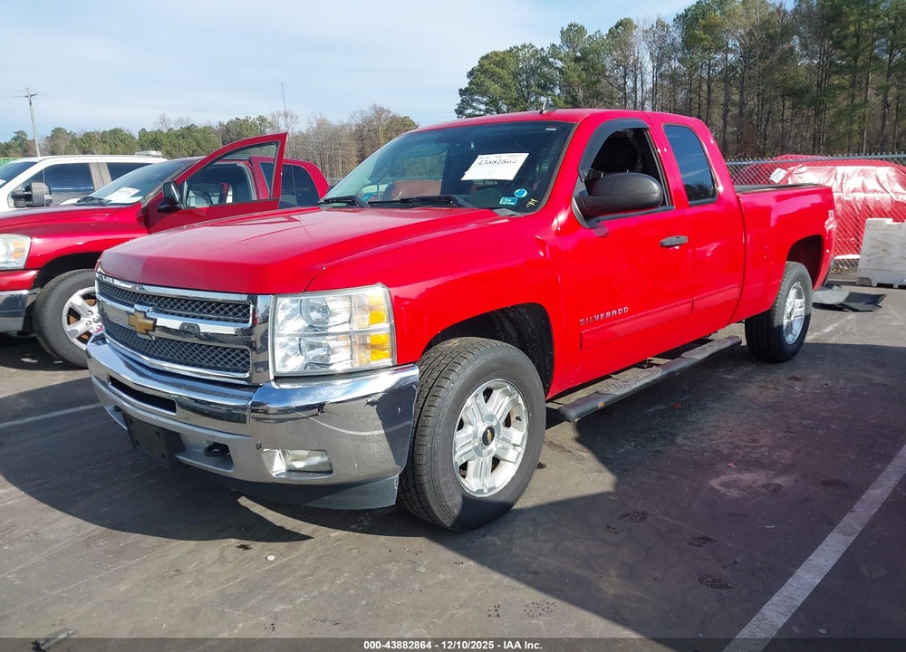 2012 CHEVROLET SILVERADO 1500 LT VIN: 1GCRKSE72CZ259107