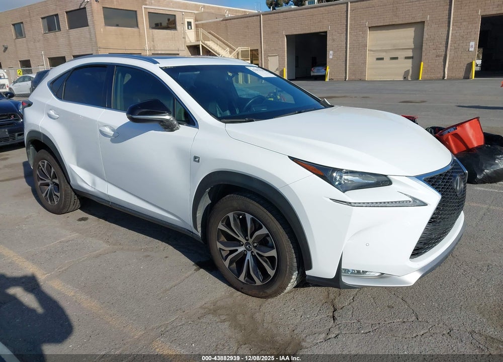2017 LEXUS NX 200T F SPORT VIN: JTJYARBZ0H2060048