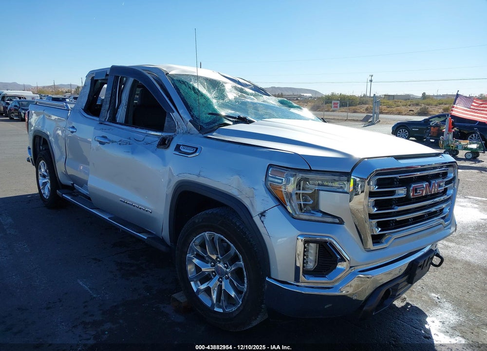 2019 GMC SIERRA 1500 SLT VIN: 3GTP8DED9KG233366