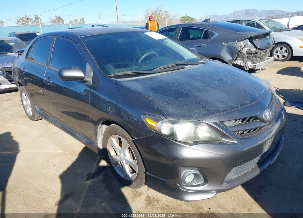 2012 TOYOTA COROLLA S VIN: 5YFBU4EE3CP043105