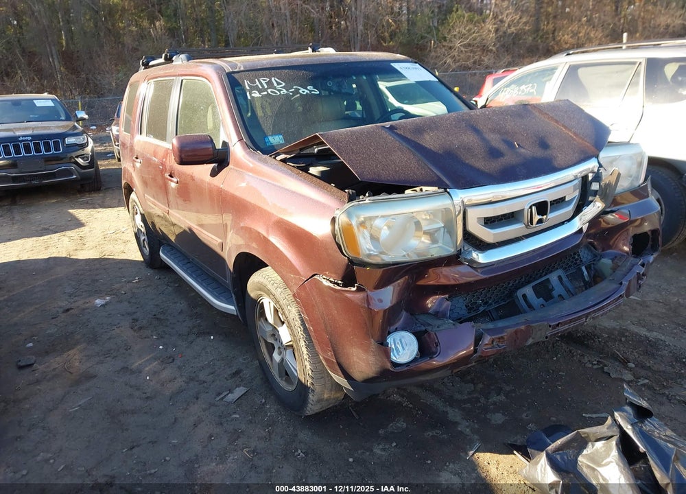 2010 HONDA PILOT EX-L VIN: 5FNYF4H61AB026305