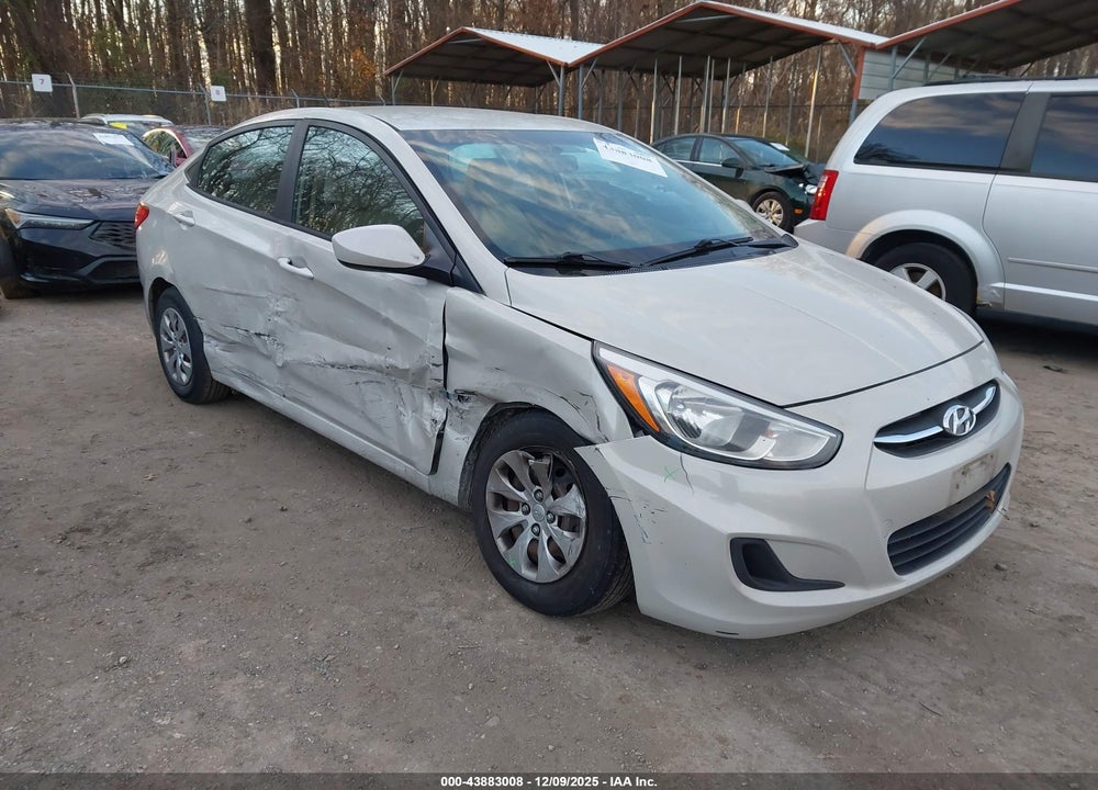 2017 HYUNDAI ACCENT SE VIN: KMHCT4AEXHU220011